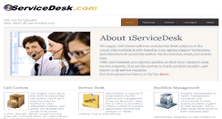 Desktop Screenshot of 1servicedesk.com